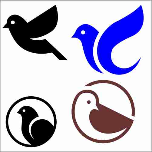 Birds Dow Sketch 2 Cdr Eps